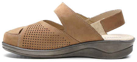 ЖЕНСКИЕ БОСОНОЖКИ НАТУРАЛЬНАЯ КОЖА CORVETTO