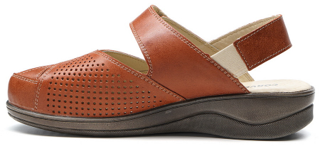 ЖЕНСКИЕ БОСОНОЖКИ НАТУРАЛЬНАЯ КОЖА CORVETTO