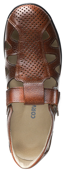 ЖЕНСКИЕ БОСОНОЖКИ НАТУРАЛЬНАЯ КОЖА CORVETTO