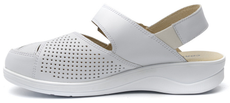 ЖЕНСКИЕ БОСОНОЖКИ НАТУРАЛЬНАЯ КОЖА CORVETTO