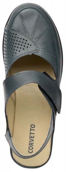 ЖЕНСКИЕ БОСОНОЖКИ НАТУРАЛЬНАЯ КОЖА CORVETTO