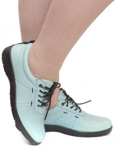 ЖЕНСКИЕ ПОЛУСПОРТИВНЫЕ ТУФЛИ НАТУРАЛЬНАЯ КОЖА РОСВЕСТ РОССИЯ