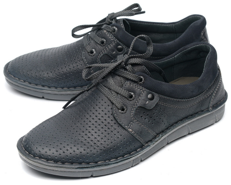 МУЖСКИЕ ПОЛУБОТИНКИ НАТУРАЛЬНАЯ КОЖА РОСВЕСТ РОССИЯ