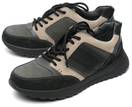 МУЖСКИЕ КРОССОВКИ НАТУРАЛЬНАЯ КОЖА CORVETTO ИТАЛИЯ