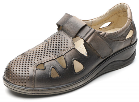 ЖЕНСКИЕ БОСОНОЖКИ НАТУРАЛЬНАЯ КОЖА CORVETTO