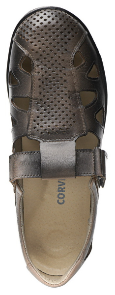 ЖЕНСКИЕ БОСОНОЖКИ НАТУРАЛЬНАЯ КОЖА CORVETTO