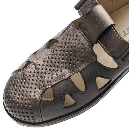 ЖЕНСКИЕ БОСОНОЖКИ НАТУРАЛЬНАЯ КОЖА CORVETTO