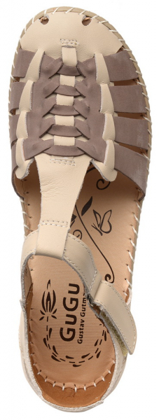 ЖЕНСКИЕ БОСОНОЖКИ НАТУРАЛЬНАЯ КОЖА GUGU ГЕРМАНИЯ
