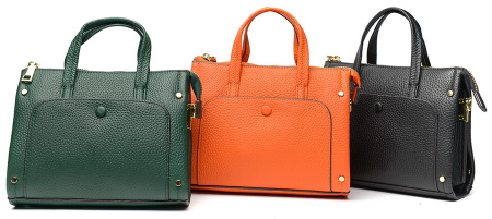 ЖЕНСКАЯ СУМКА НАТУРАЛЬНАЯ КОЖА  KIKILOK КОРЕЯ