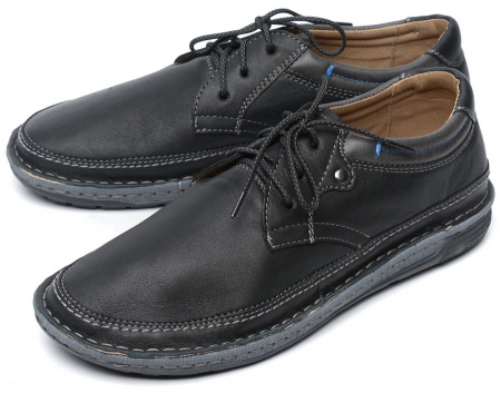 МУЖСКИЕ ПОЛУБОТИНКИ НАТУРАЛЬНАЯ КОЖА РОСВЕСТ РОССИЯ