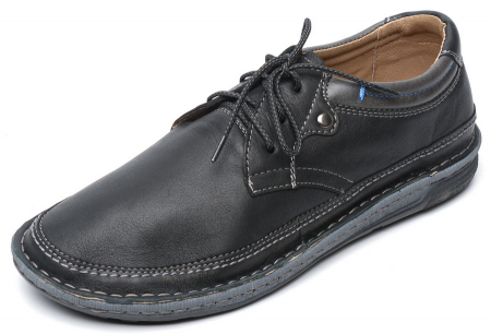 МУЖСКИЕ ПОЛУБОТИНКИ НАТУРАЛЬНАЯ КОЖА РОСВЕСТ РОССИЯ