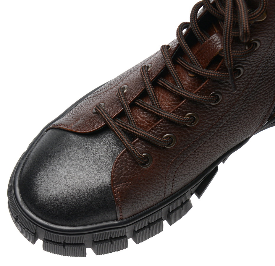 мужские ботинки натуральная кожа / натуральный мех corvetto