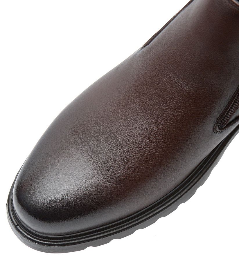 мужские ботинки натуральная кожа/байка gugu