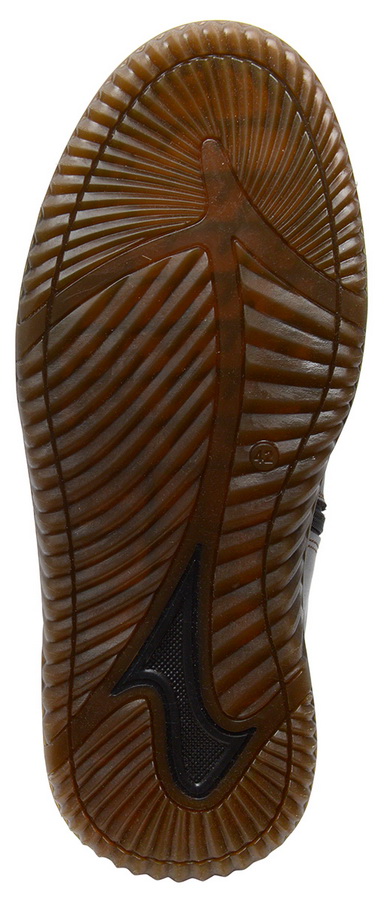 мужские ботинки полуспортивные натуральная кожа /натуральный мех corvetto