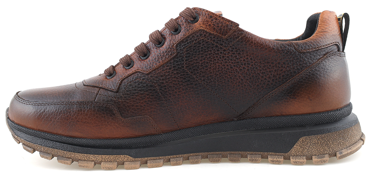 мужские кроссовки натуральная кожа / натуральный мех corvetto