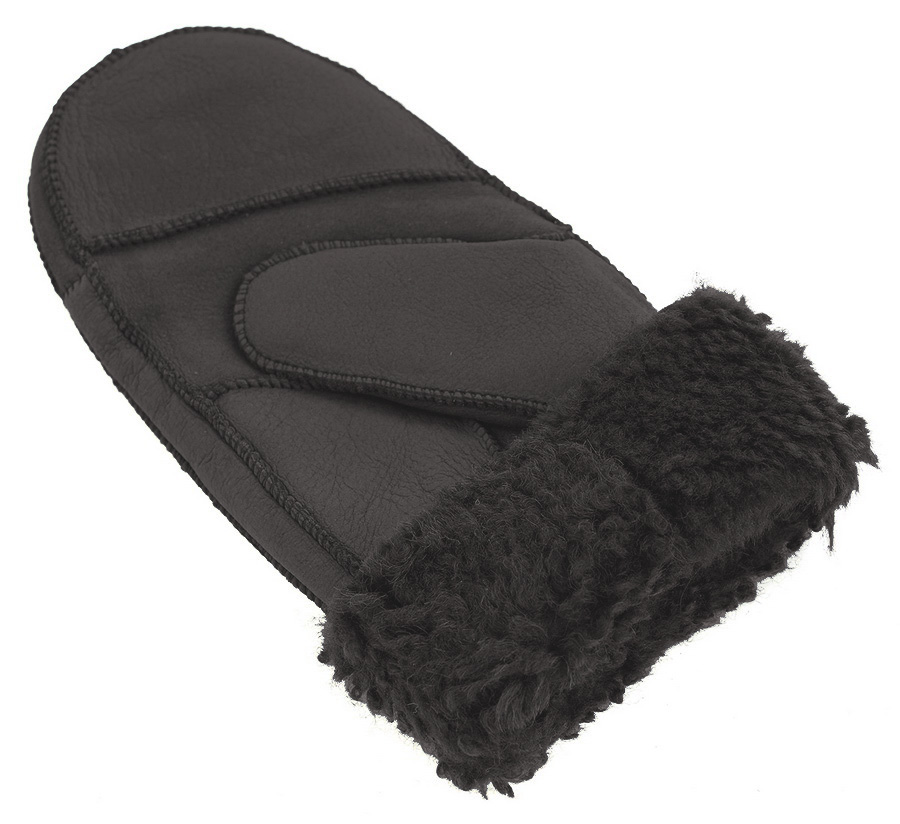 женские варежки дублёнка / мутон m=7,5,l=8, xl=8,5