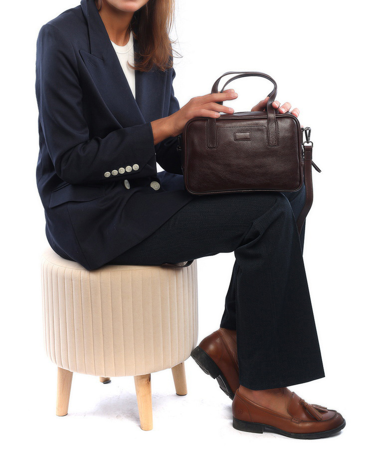 женская сумка натуральная кожа  kikilok корея