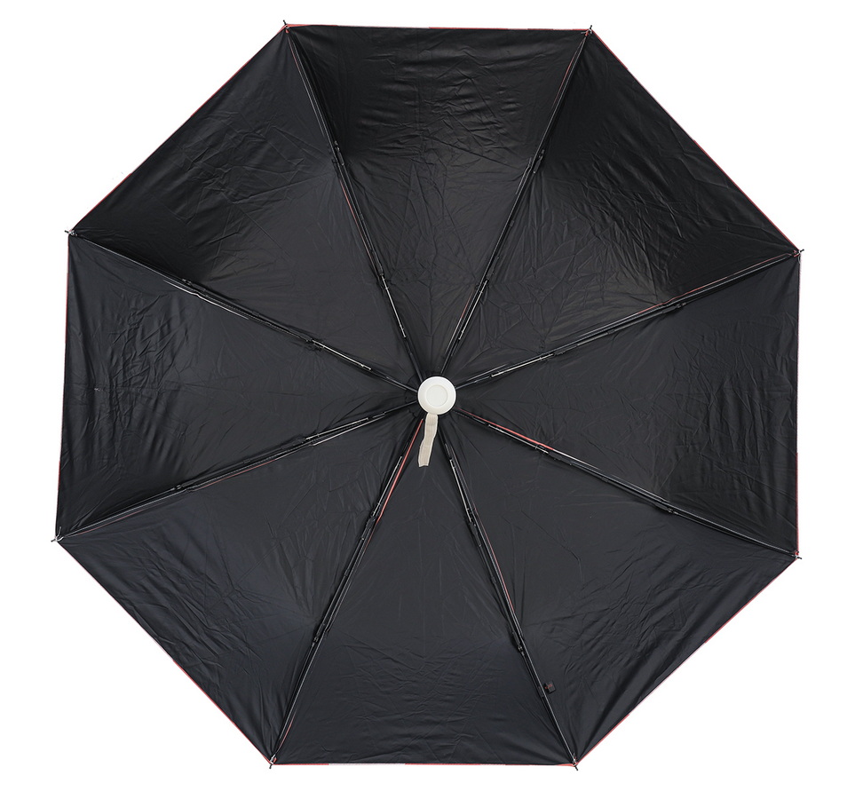 зонт женский бежевый коричневые цветки автомат 8 спиц