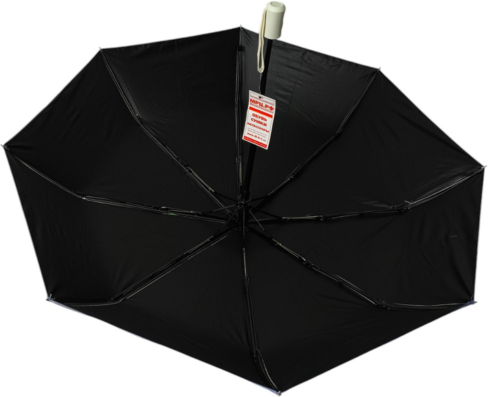 зонт белый сиреневая кайма букет цветов автомат антиветер 8 спиц