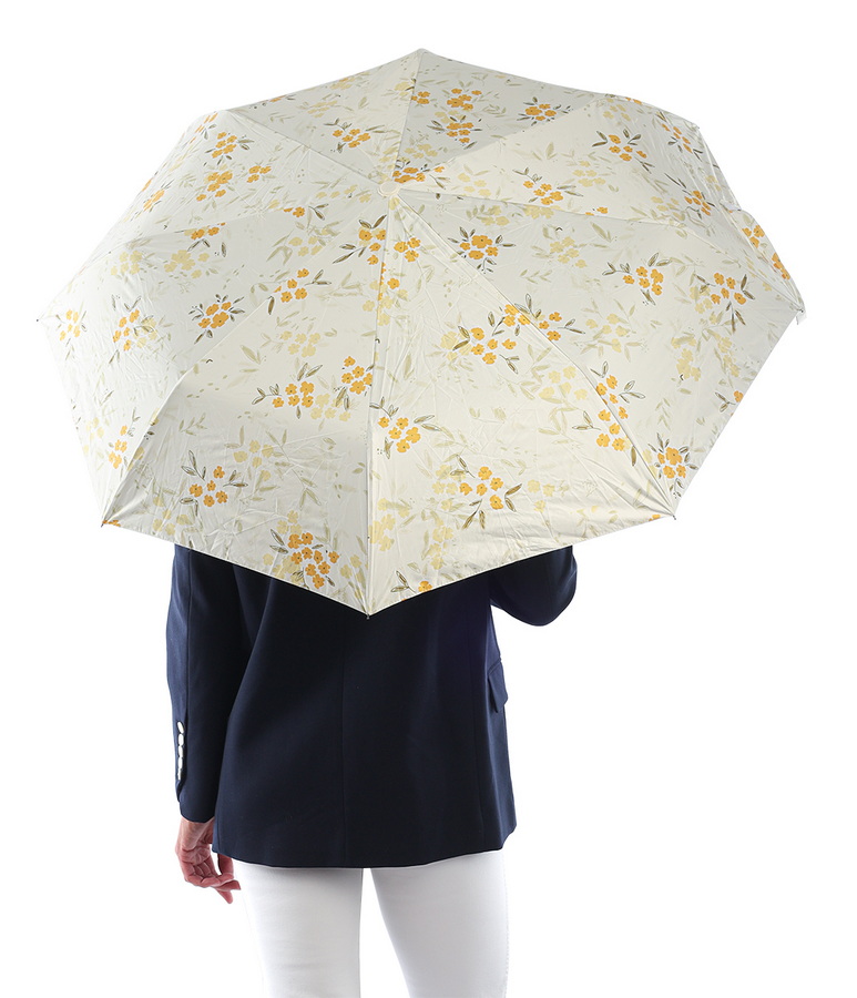 зонт желтый желтые цветы автомат антиветер 8 спиц