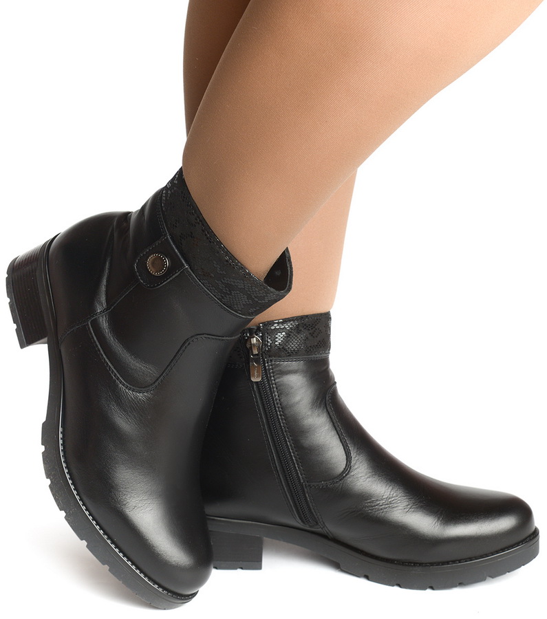 женские ботинки натуральная кожа  / шерсть марко беларусь