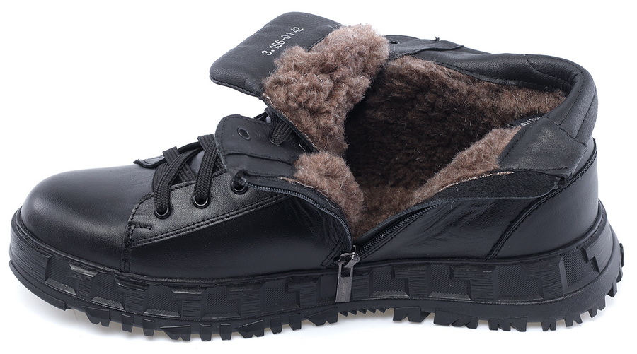 мужские ботинки с антискольжением натуральная кожа / натуральная шерсть corvetto