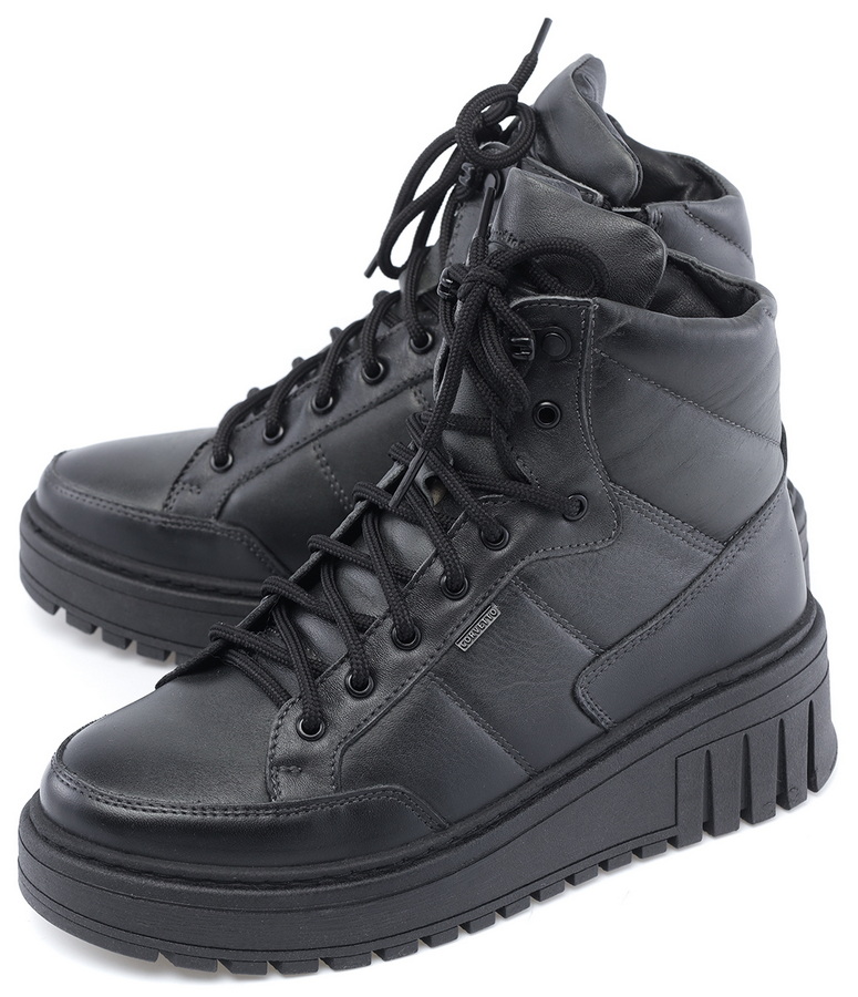 женские ботинки натуральная кожа / натуральная шерсть corvetto италия