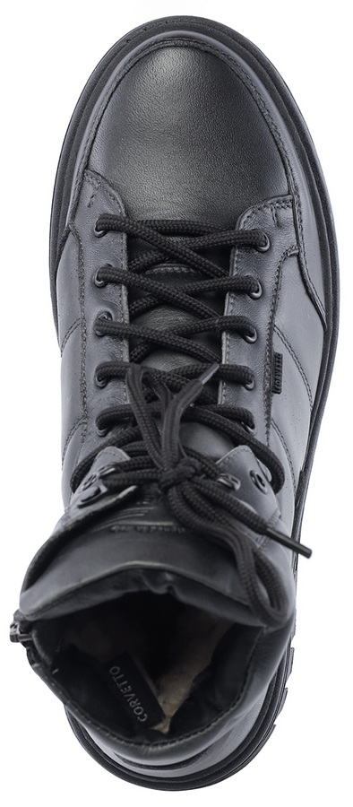 женские ботинки натуральная кожа / натуральная шерсть corvetto италия