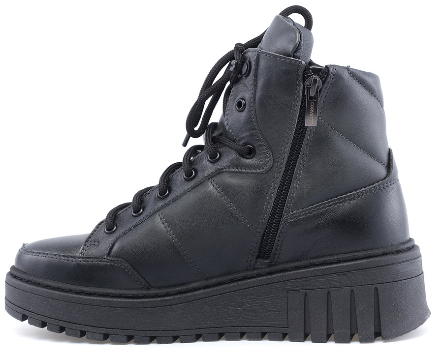 женские ботинки натуральная кожа / натуральная шерсть corvetto италия