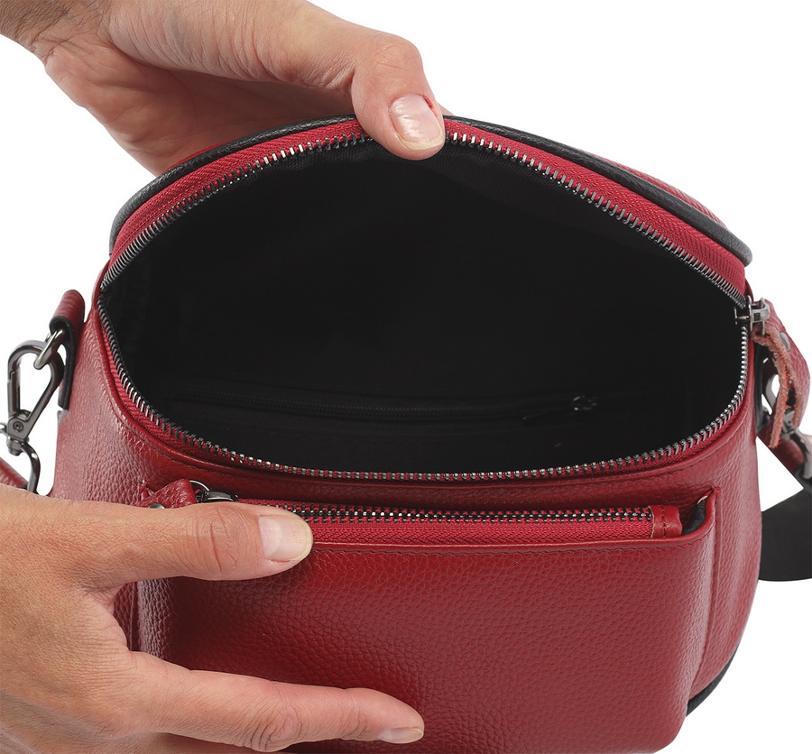 женская сумка натуральная кожа  debura тайвань