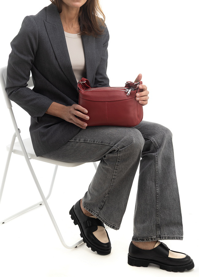 женская сумка натуральная кожа debura madrid