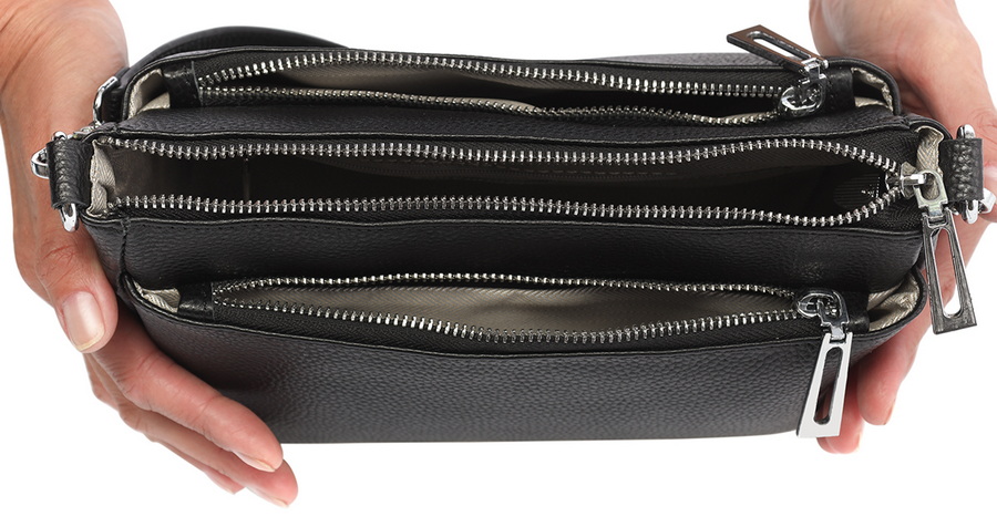 женская сумка натуральная кожа  debura тайвань