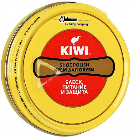 kiwi крем для обуви бесцветный