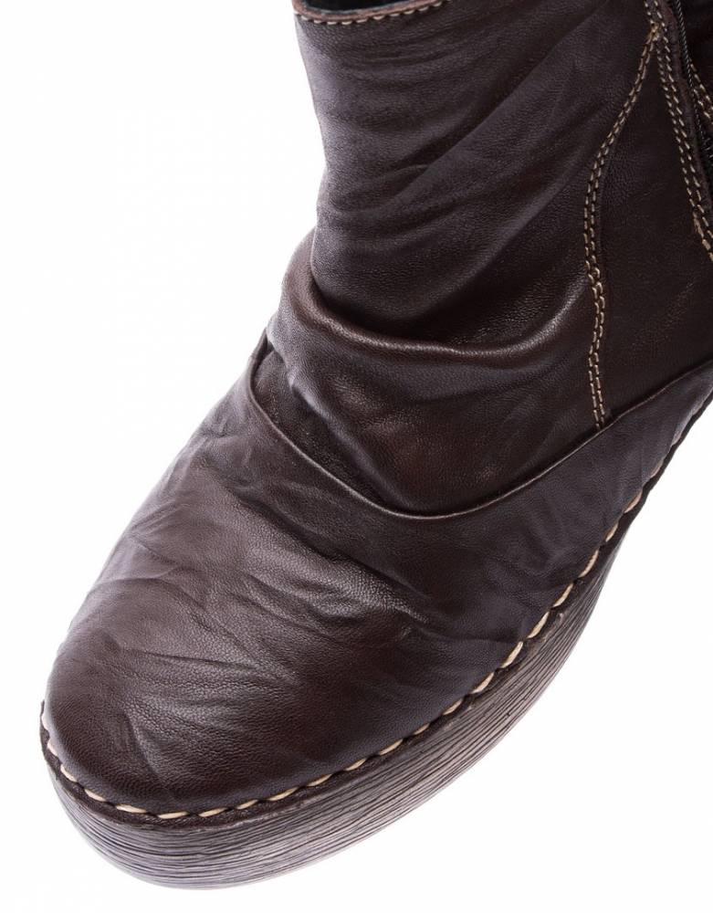 женские ботинки натуральная кожа/байка gugu германия