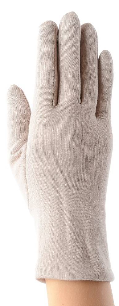 перчатки женские двойные трикотажные