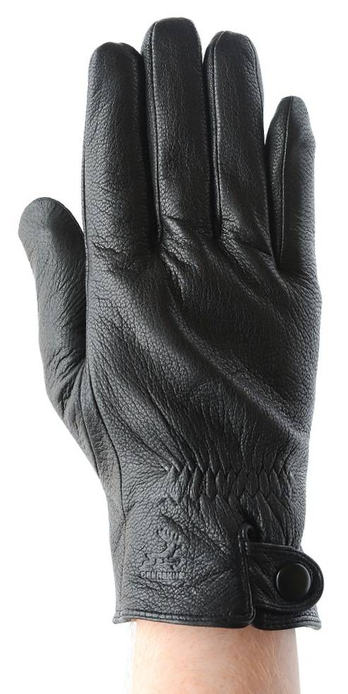 мужские перчатки оленья кожа/ 100% шерсть россия