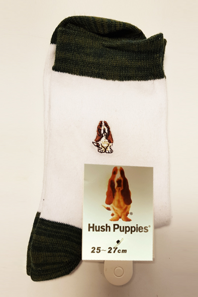 носки с цветной пяткой 39-41 hush puppies
