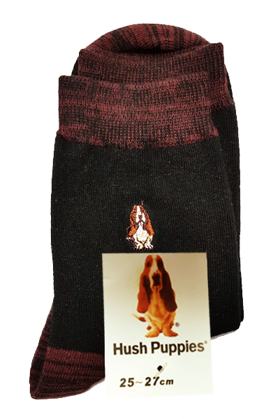 носки с цветной пяткой 39-41 hush puppies