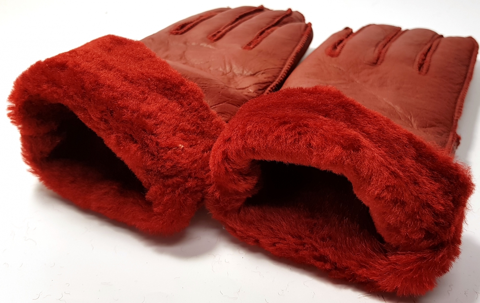 перчатки женские  дубленка/мутон