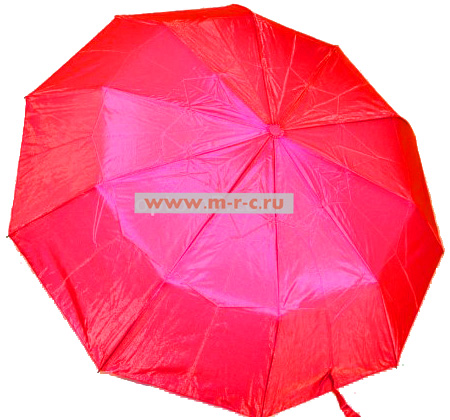 1094 зонт полуавтомат хамелеон красный rainbrella голландия/prc