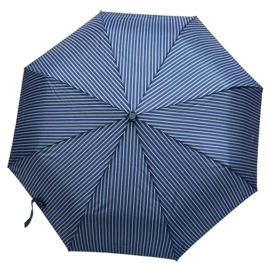 10622(6709) зонт полуавтомат в полосу синий tiangi umbrella китай