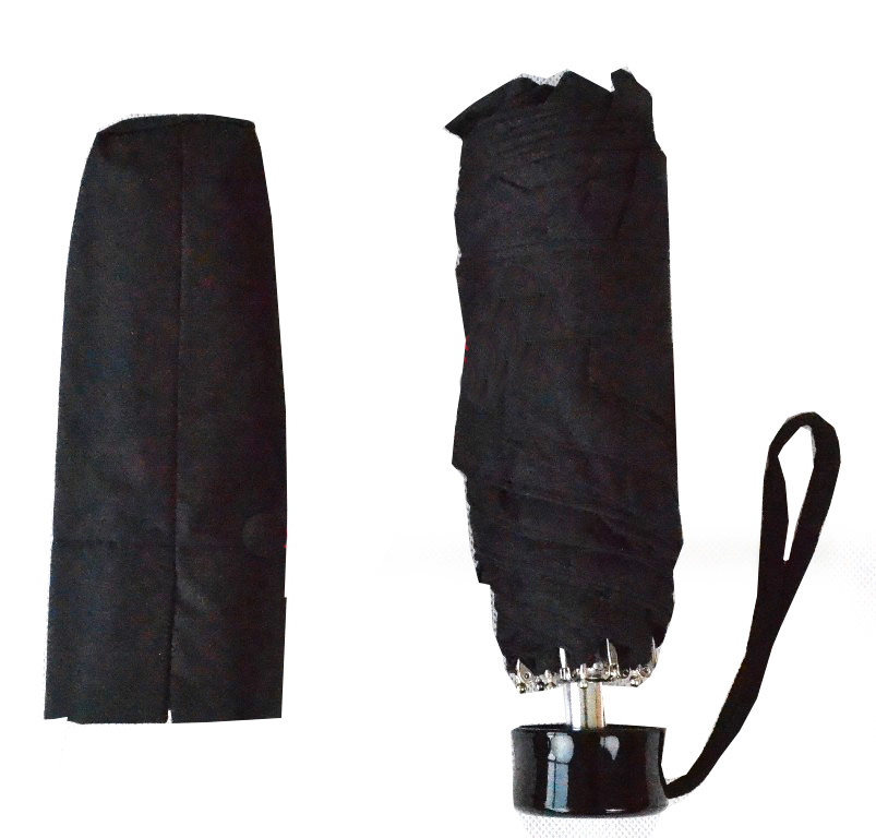 зонт механический мини облегчен черный sponsa германия/prc