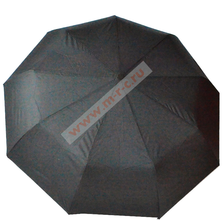 sabj 17515 зонт полуавтомат сатин черный sponsa 