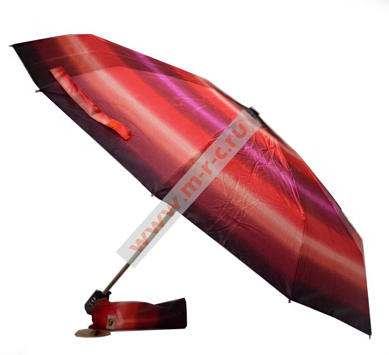 sh22430 зонт автомат переход цвета красный zein england/prc