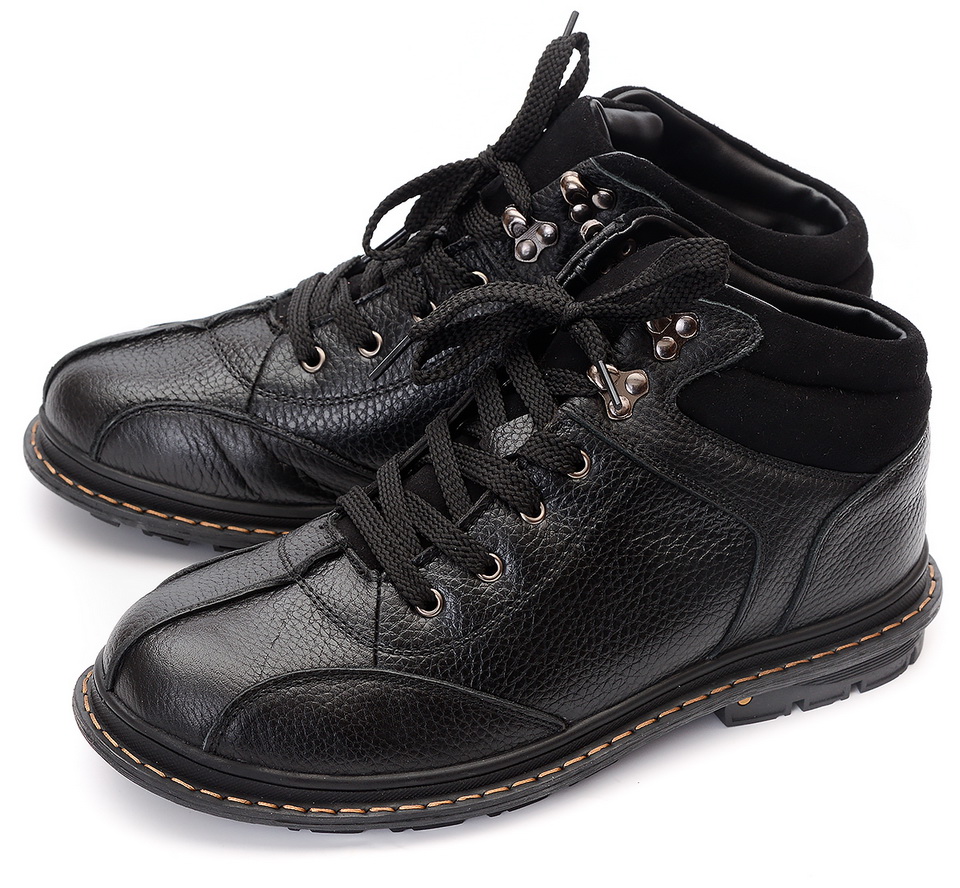 мужские ботинки натуральная кожа/экомех gugu германия