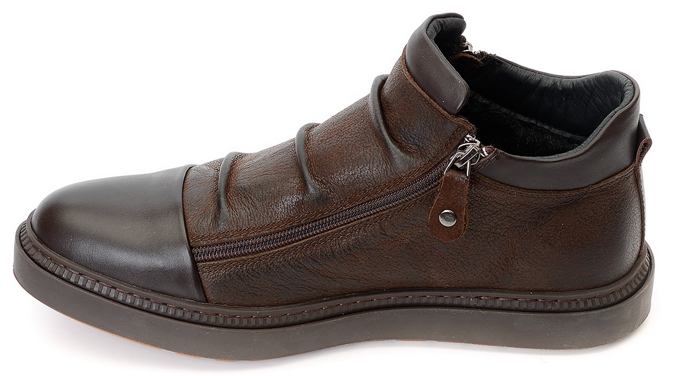 мужские ботинки натуральная кожа / 100% шерсть gugu германия
