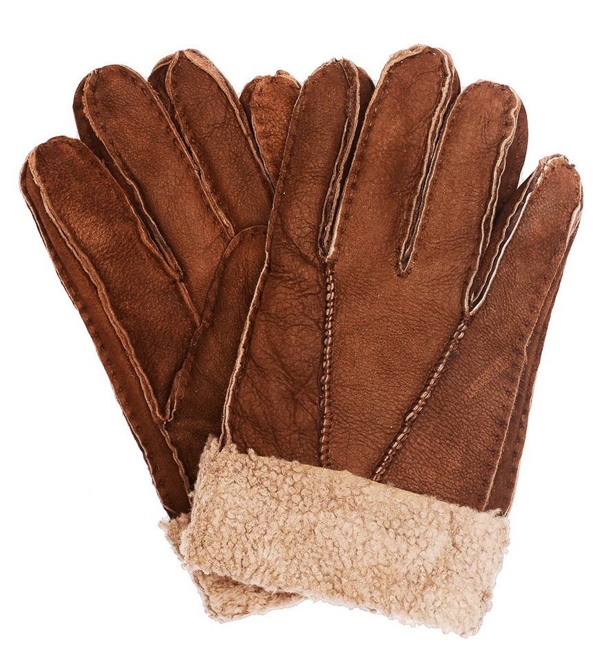 мужские перчатки дубленка / мутон l(11)-xl(12)