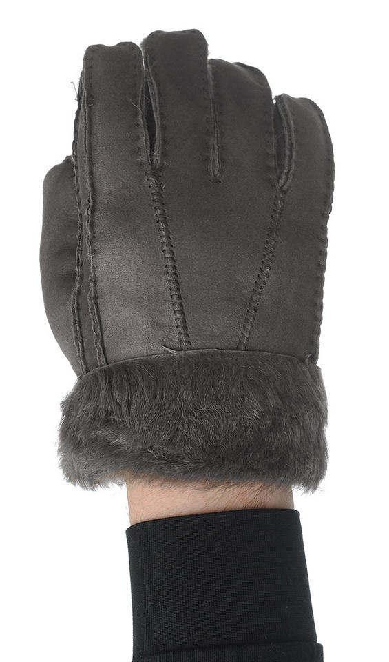 мужские перчатки дубленка /мутон l(11)-xl(12)
