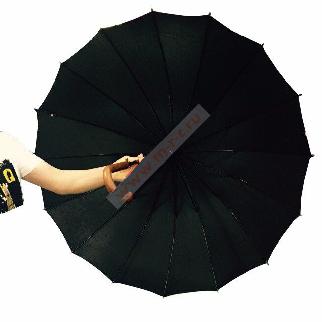 зонт трость с большим куполом  diniya prc for tm