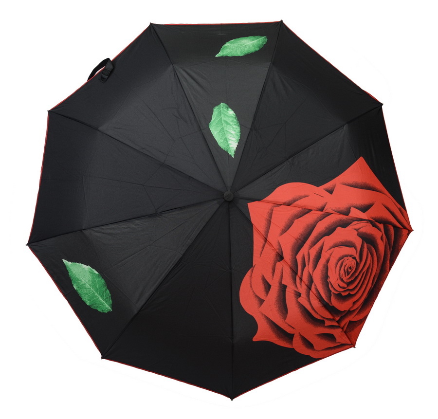 женский зонт автомат облегченный роза sponsa  